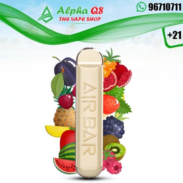 إير بار خوخ 500 سحبة 20 نيكوتين Air Bar Peach 20MG 500 Puffs