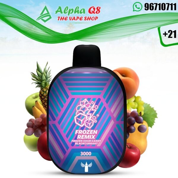 بانثر بار فروزن ريمكس 3000 سحبة panther bar frozen remix 3000 puffs