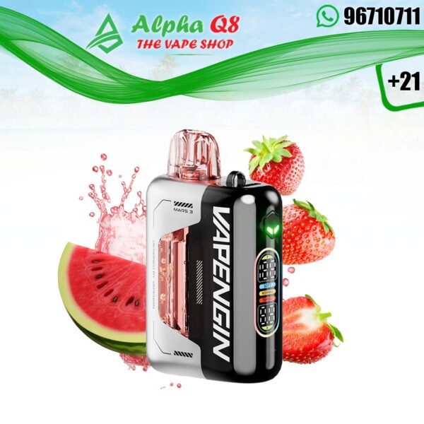 فابينجين نبتون برو بطيخ فراوله 20000 سحبة Vapengin Neptune Watermelon Strawberry