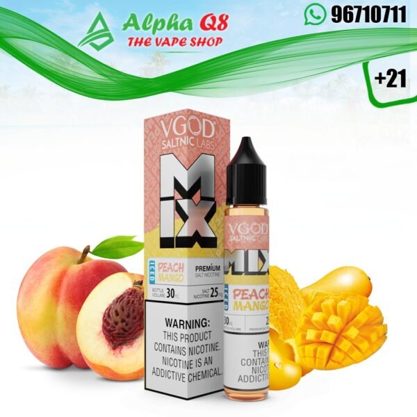 VGOD MIX Iced Peach Mango Salt 30ml