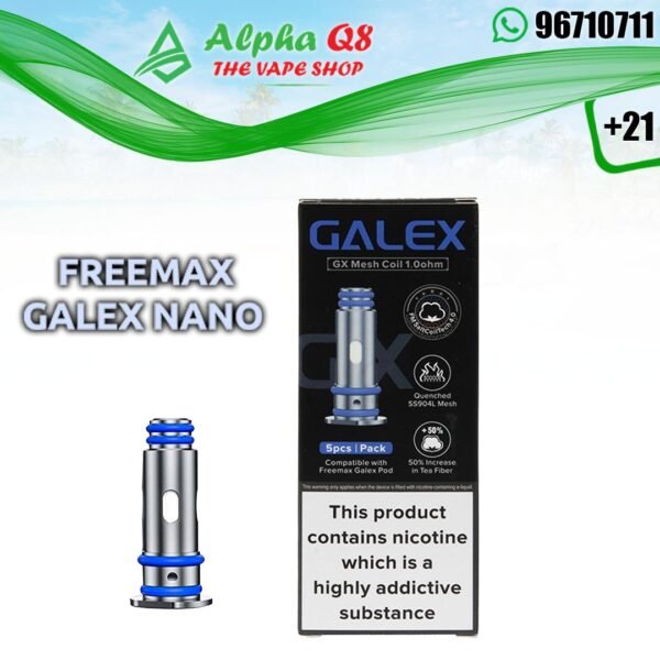 Freemax galex nano coils 1.0 ohm