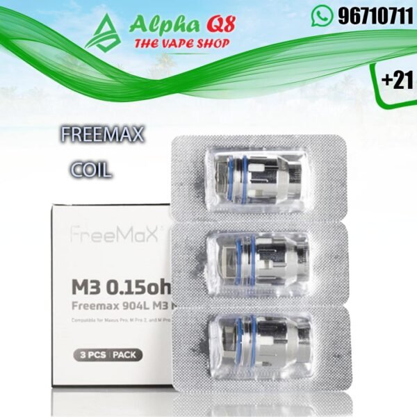 FreeMax M3 0.2 ohm pack of 3