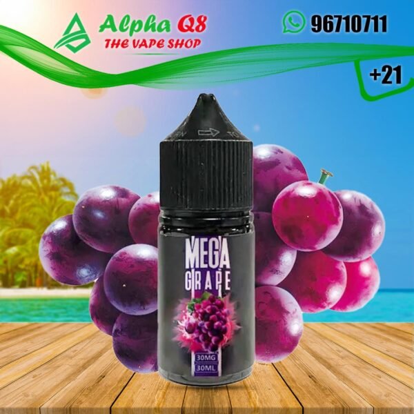 ميجا عنب سولت نيكوتين 30 ملى MEGA Grape Salt 30ML