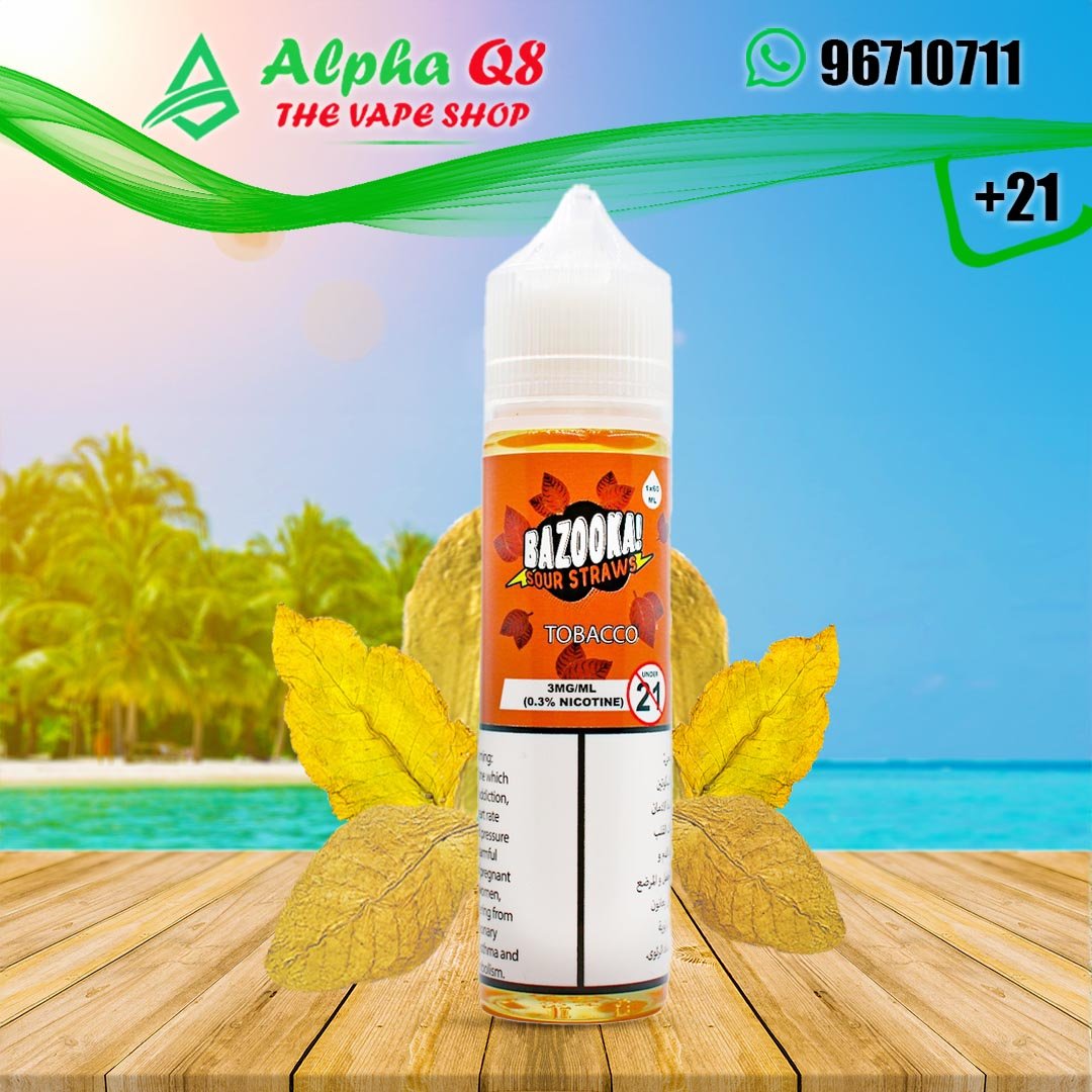 نكهة فيب بازوكا توباكو 3 نيكوتين 60 مل