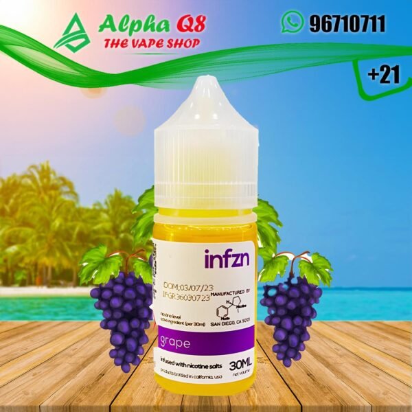 نكهة سولت انفزن جريب 30 مل Infzn grape Saltnic 30ml