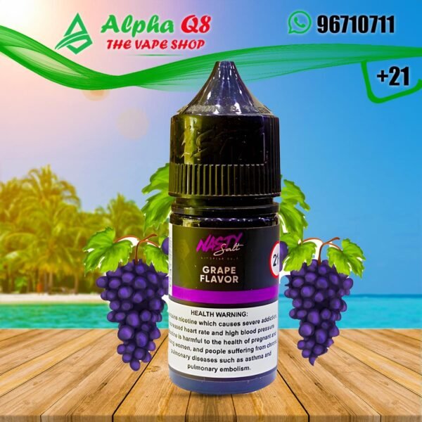 ناستى جوس عنب سولت نيكوتين 30 مل Nasty ASAP Grape 35 MG 30ML