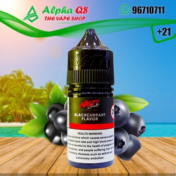 ناستي بلاكرانت سولت نيكوتين 30 مل Nasty BlackCurrant 35MG 30ml