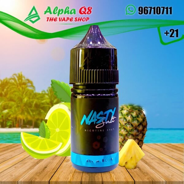 ناستي اناناس ليمون 30 مل سولت نيكوتين Nasty Slow Blow Salt 30ml