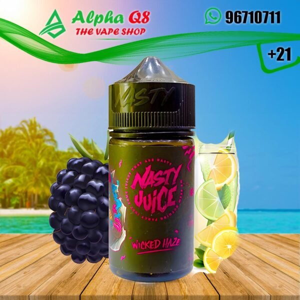 ناستي ليمون نعناع 3 نيكوتين 60 مل Nasty wicked haze 3MG 60ml
