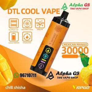 شيشه فابجو بار 30000 سحبه vapgobar 30000 PUFFS mexican mango