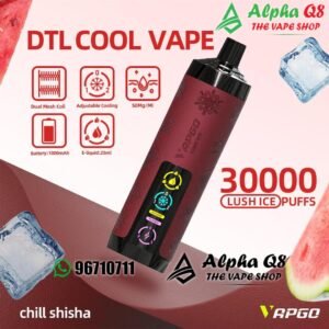 فابجو بار 30k سحبه لوش آيس vapgo bar 30K PUFFS LUSH ICE