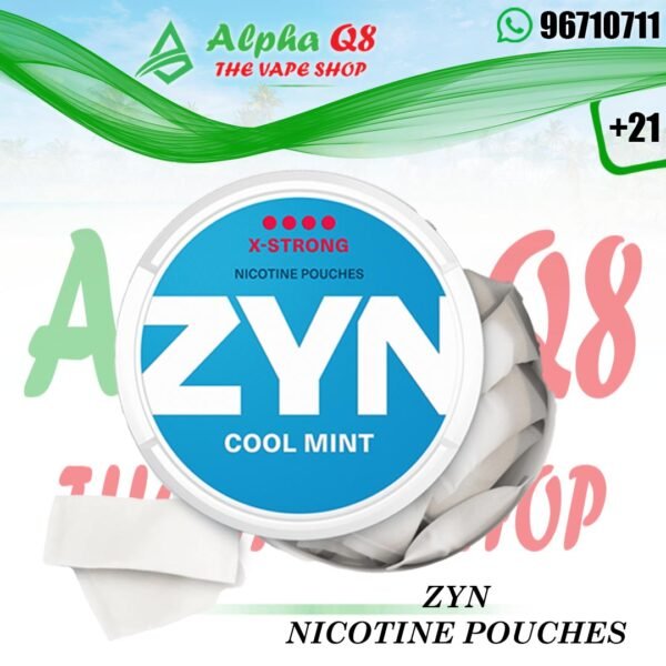 أكياس النيكوتين زد واي ان كول منت 11 نيكوتين ZYN Cool Mint X-Strong 11mg