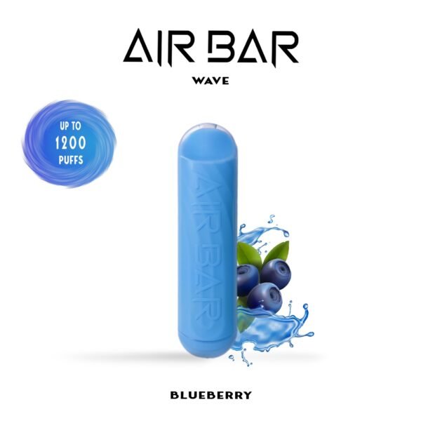 AIR BAR WAVE BLUEBERRY 1200 PUFFS 20MG