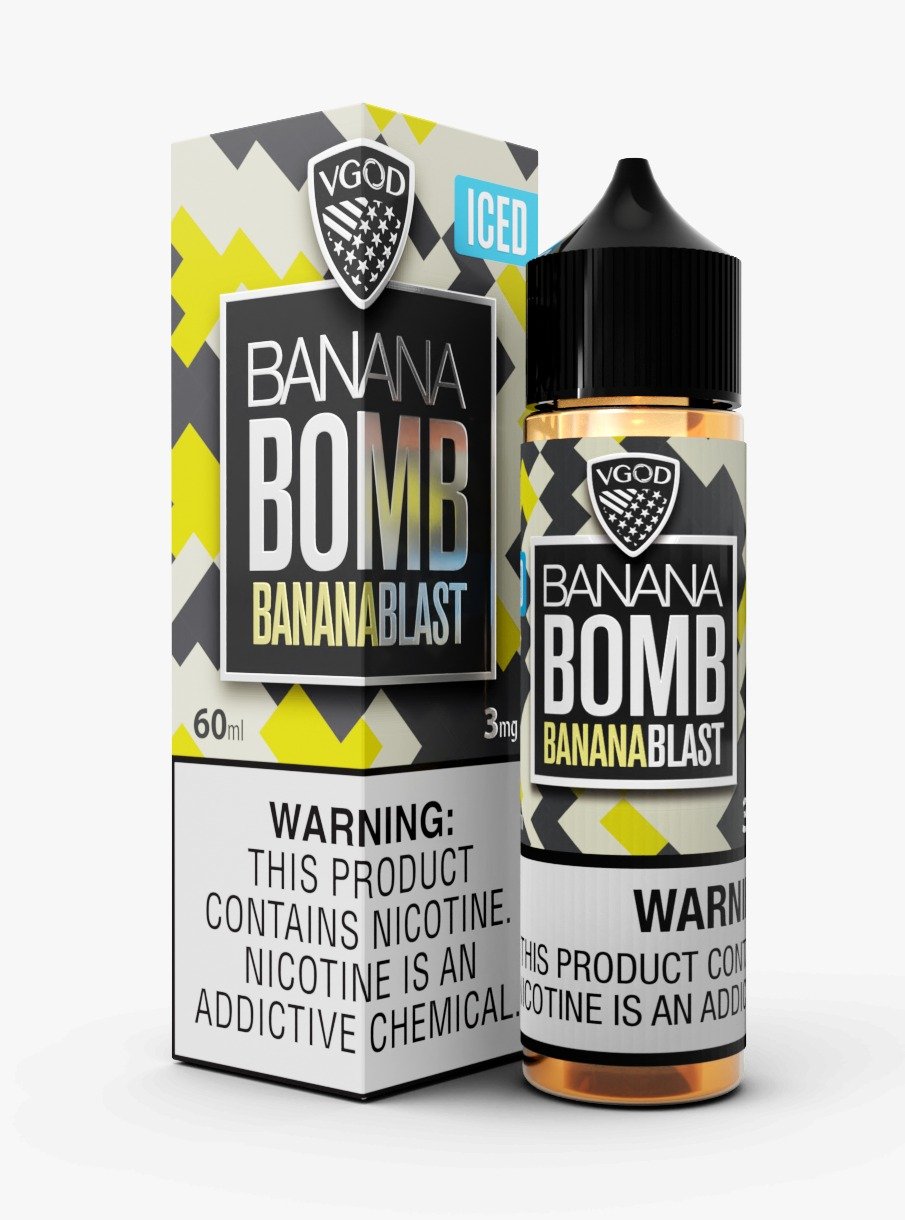 VGOD BANANA BOMB ICE 60ml 3mg