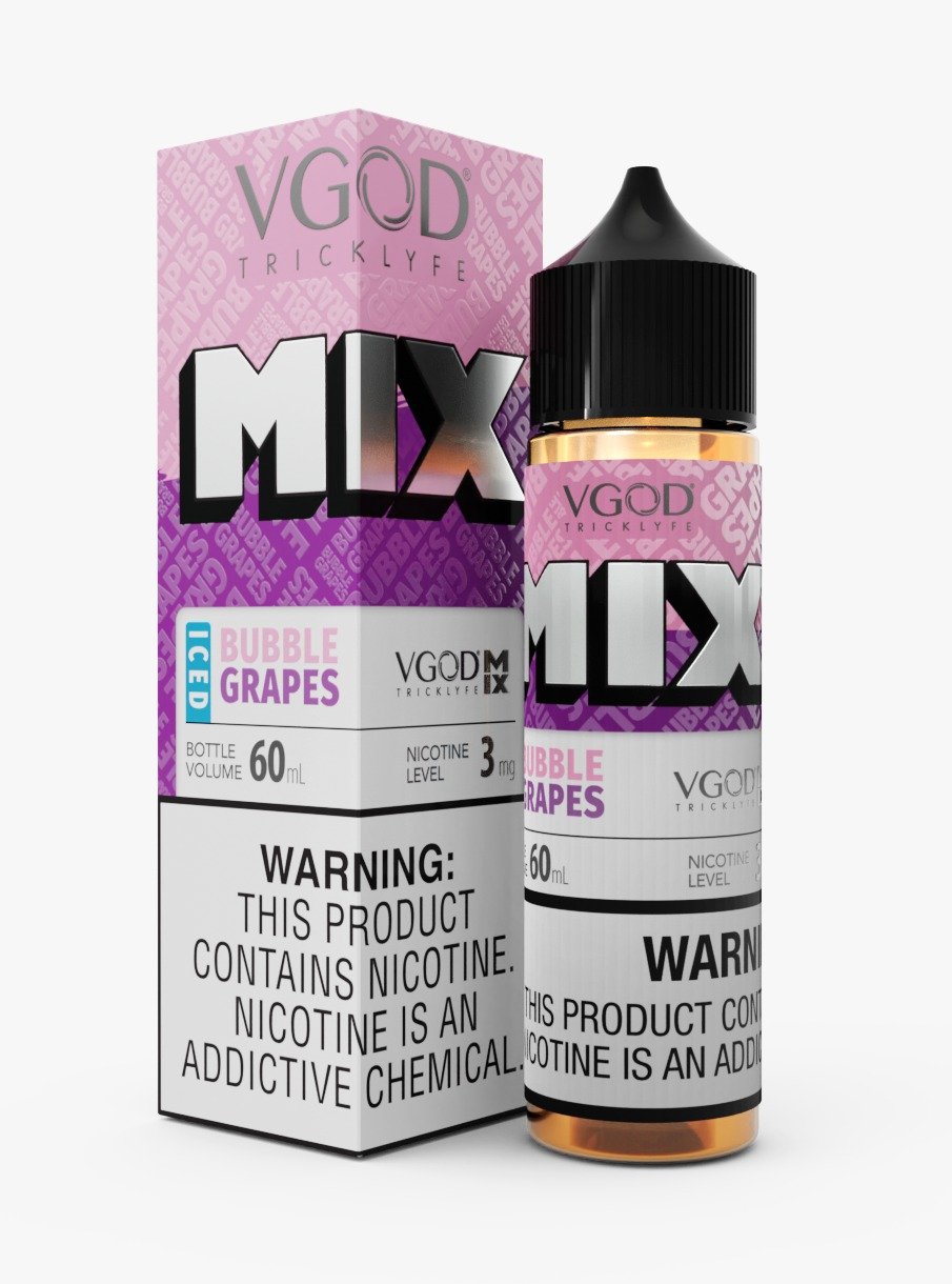 vgod mix bubble grapes ice 60ml 18mg