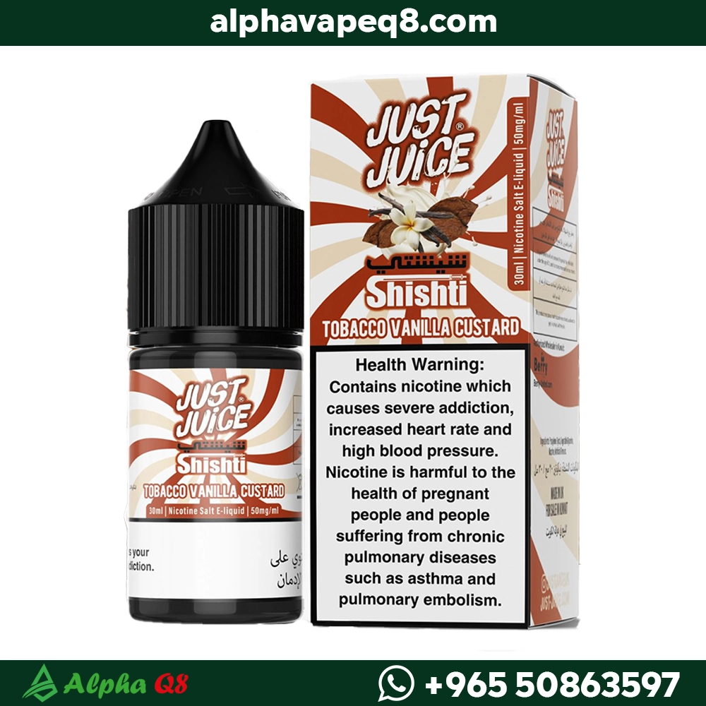 Just Juice Tobacco Vanilla Custard Salt
