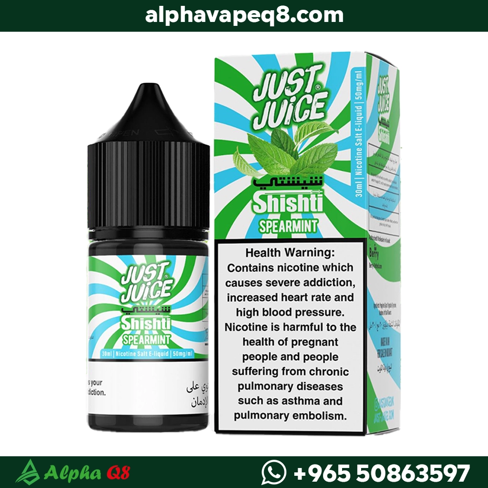 Just Juice Spearmint Salt - alphavapeq8 Just Juice Spearmint Salt - alphavapeq8