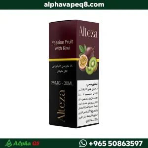نكهة التيزا باشن فروت كيوي سولت 25 ملجم 30 مل Alteza Passion Fruit Kiwi Salt.