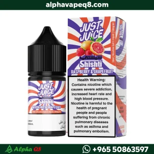 جست جوس شيشتي رازبيري وجريب فروت سولت 30 مل بتركيز 20mg و50mg
