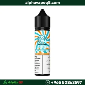 جست جوس شيشتي كيوي باشن أورنج فري بيز 60 مل بتركيز 0mg و3mg
