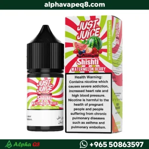 جست جوس شيشتي ووترميلون بيري سولت 30 مل بتركيز 20mg و50mg