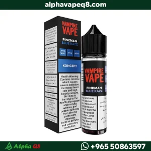 نكهة فامباير فيب بنك مان بلو راز 3 مج الكويت الفا فيب Vampire Vape.