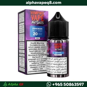 نكهة فامباير فيب بنك مان بلو راز سولت الكويت الفا فيب Vampire Vape.