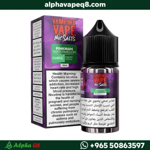 نكهة فامباير فيب بنك مان رقي سولت الكويت الفا فيب Vampire Vape.