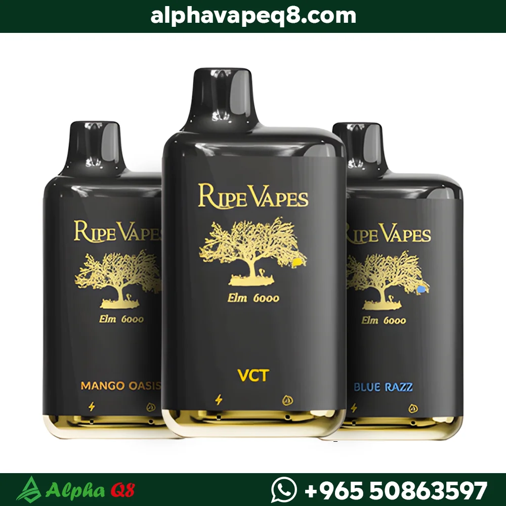رايب فيب 6000 سحبة الكويت متجر الفا فيب كويت Ripe Vapes.