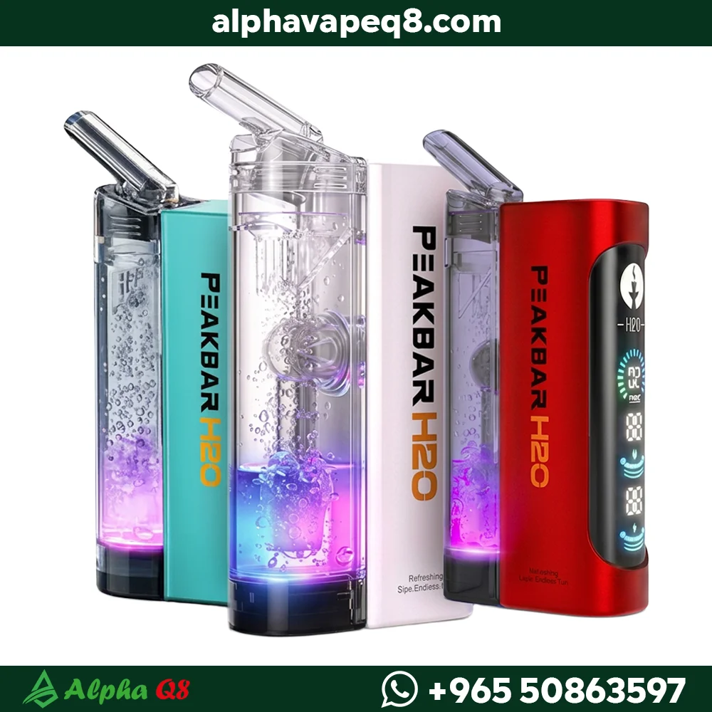 شيشة بيك بار H2O 40K سحبة مائية - Peakbar 40K Hookah Vape