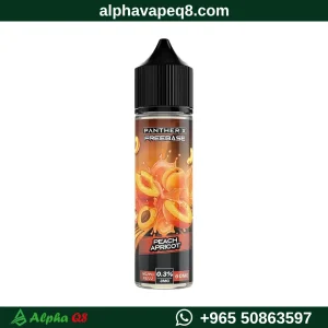 نكهة دكتور فيبس بانثر اكس خوخ مشمش 60 مل 3 مج Dr Vapes Panther X Peach Apricot متجر ألفا فيب الكويت