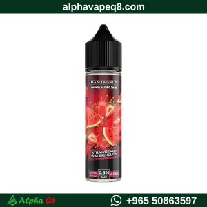 نكهة دكتور فيبس بانثر اكس فراولة رقي 60 مل 3 مج Dr Vapes Panther X Strawberry Watermelon متجر ألفا فيب الكويت