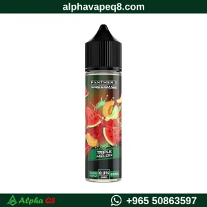 نكهة دكتور فيبس بانثر اكس تريبل ميلون 60 مل 3 مج Dr Vapes Panther X Triple Melon متجر ألفا فيب الكويت
