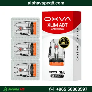 بودات اوكسفا اكسليم ABT 3 مل ثلاثة بودات مع العلبة OXVA XLIM ABT Replacement Pods 3ml متجر ألفا فيب الكويت