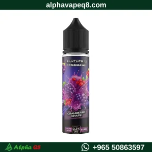 نكهة دكتور فيبس بانثر اكس كرانبيري عنب 60 مل 3 مج Dr Vapes Panther X Cranberry Grape متجر ألفا فيب الكويت
