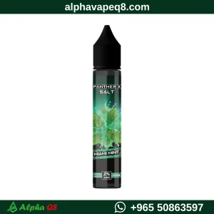 نكهة دكتور فيبس بانثر اكس ميامي منت سولت 30 مل Panther X Miami Mint Salt متجر ألفا فيب الكويت