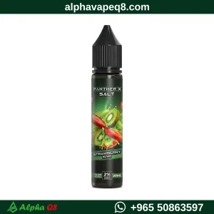 نكهة بانثر اكس فراولة كيوي سولت دكتور فيبس نيكوتين سولت 30 مل 20 مج Dr Vapes Panther X Strawberry Kiwi Salt متجر ألفا فيب الكويت