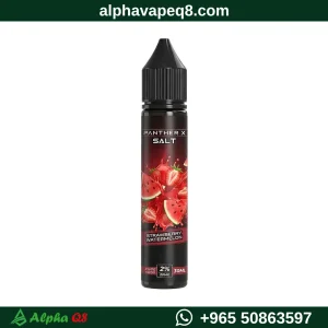 نكهة بانثر اكس فراولة رقي سولت دكتور فيبس نيكوتين سولت 30 مل 20 مج Dr Vapes Panther X Strawberry Watermelon Salt متجر ألفا فيب الكويت
