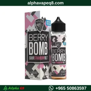 نكهة في جود بيري بوم ايس زيرو نيكوتين 60 مل VGOD Berry Bomb Iced Zero Nicotine 60ml متجر ألفا فيب الكويت
