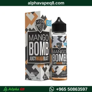 نكهة في جود مانجو بوم ايس زيرو نيكوتين 60 مل VGOD Mango Bomb Iced متجر ألفا فيب الكويت