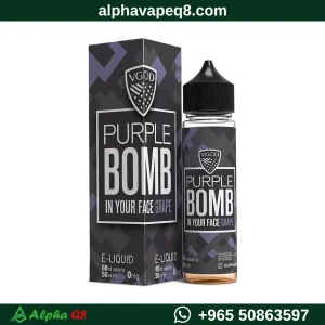 نكهة في جود بيربل بوم زيرو نيكوتين 60 مل VGOD Purple Bomb متجر ألفا فيب الكويت
